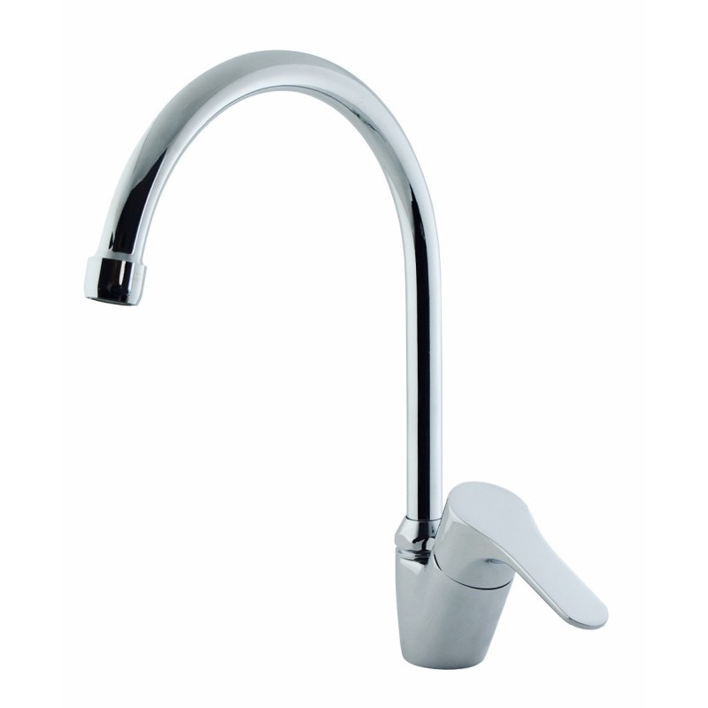 FLY monocomando lavello leva laterale finitura cromo