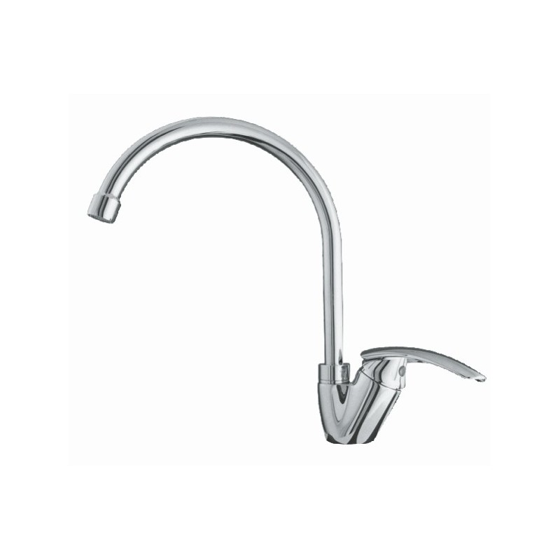 SMART monocomando lavello leva laterale finitura cromo