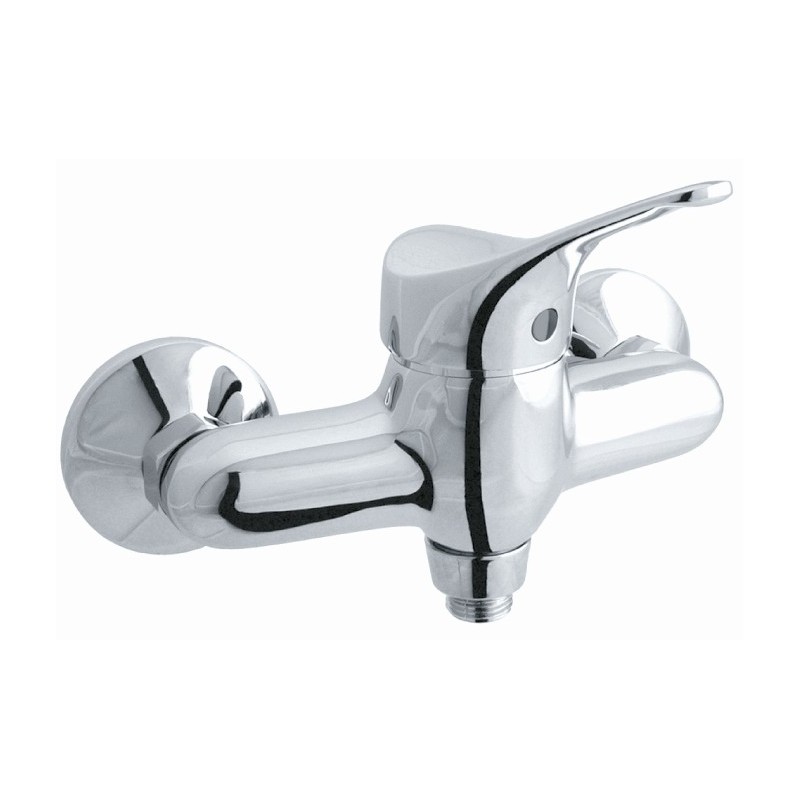 TREND monocomando doccia esterno senza duplex finitura cromo