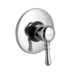 DALI' Monocomando doccia incasso finitura cromo con piastra slim