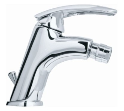 SMART monocomando bidet con scarico finitura cromo