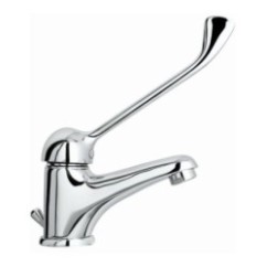 CIAO monocomando lavabo con scarico leva clinica finitura cromo