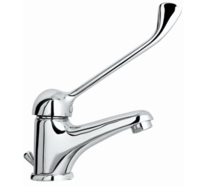 CIAO monocomando lavabo con scarico leva clinica finitura cromo