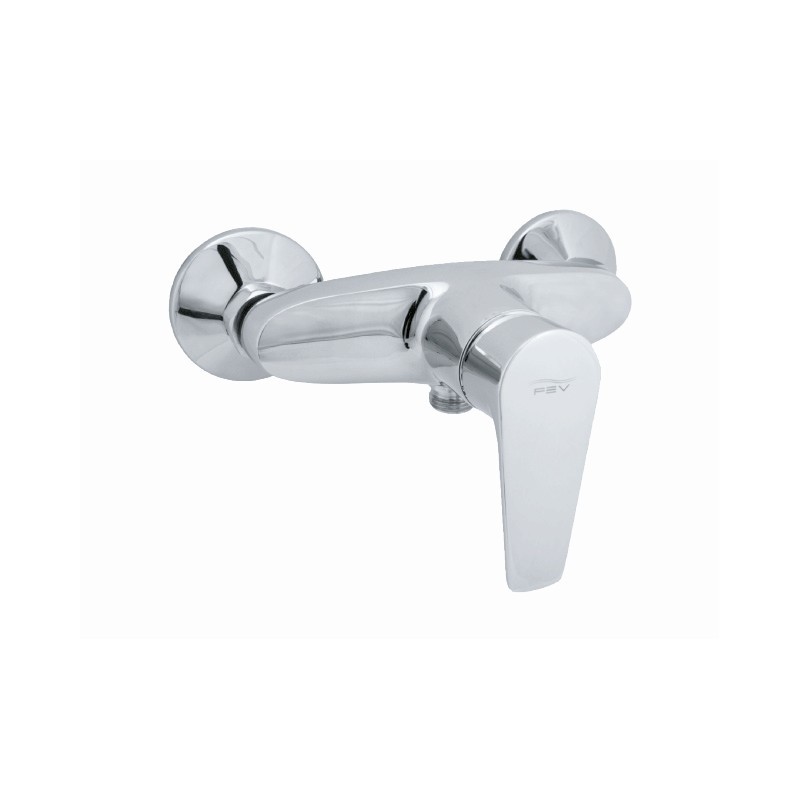 LINE monocomando doccia esterno frontale senza duplex finitura cromo