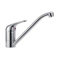 PERFECTA Monocomando per lavello finitura terra di francia