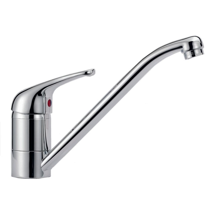 PERFECTA Monocomando per lavello finitura terra di francia