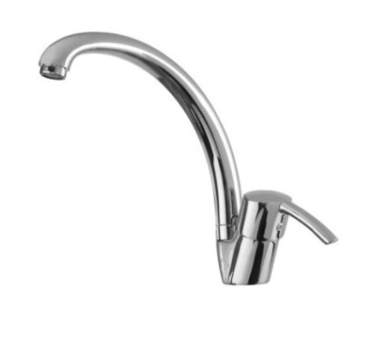 GO Monocomando lavello laterale canna girevole finitura cromo