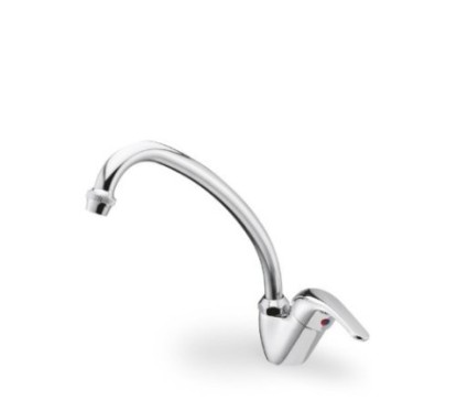 Monocomando per lavello corpo ø45mm finitura cromo