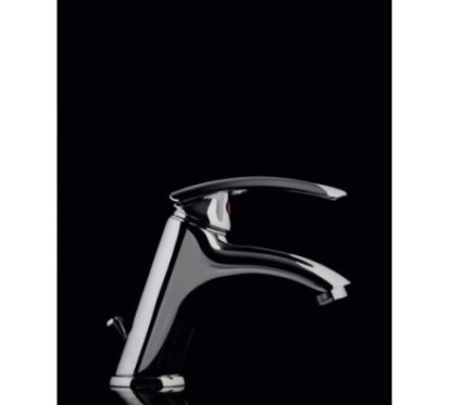 SMART monocomando lavabo con scarico finitura cromo