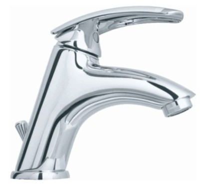 SMART monocomando lavabo con scarico finitura cromo