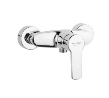 YUMA Monocomando doccia esterno senza kit doccia finitura cromo