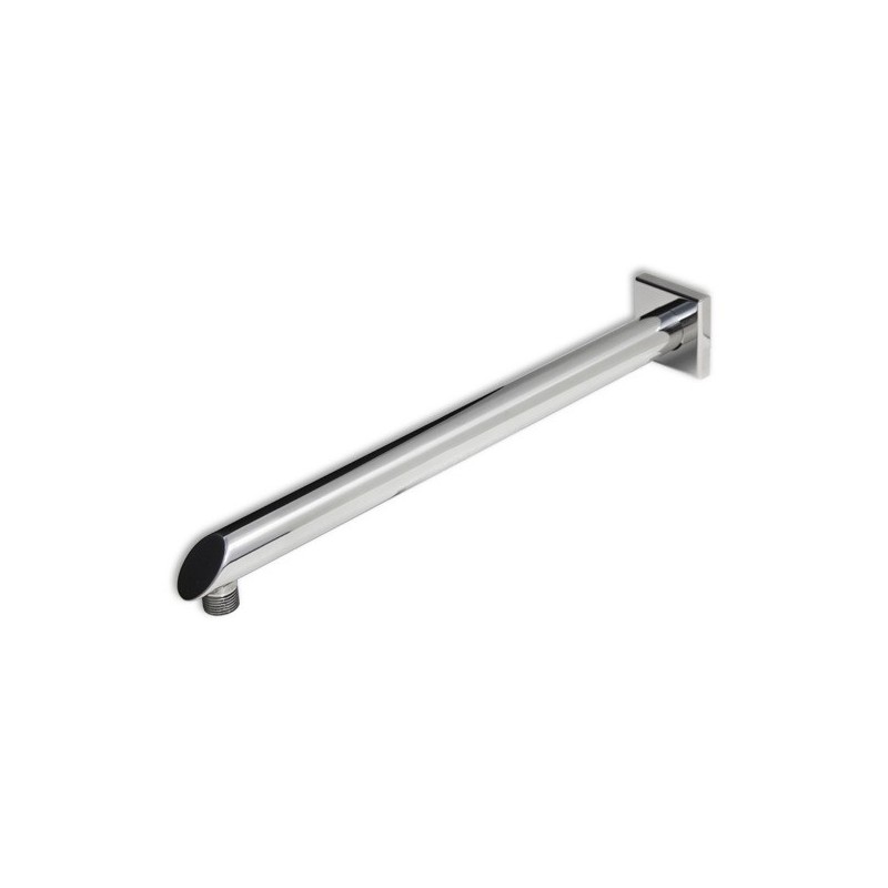 BRACCIO TONDO 155 Braccio tondo a muro L. 400x25 in acciaio inox finitura satinato