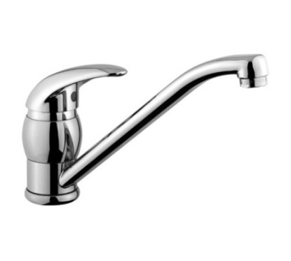 Miscelatore cucina con canna girevole finitura cromo