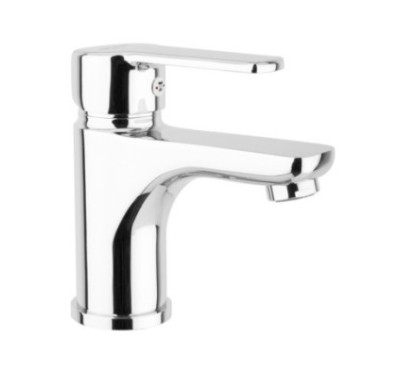 YUMA Monocomando lavabo con scarico automatico finitura cromo