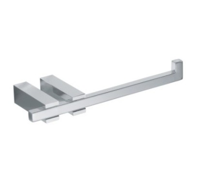 CUBE Porta rotolo senza coperchio finistura nickel spazz