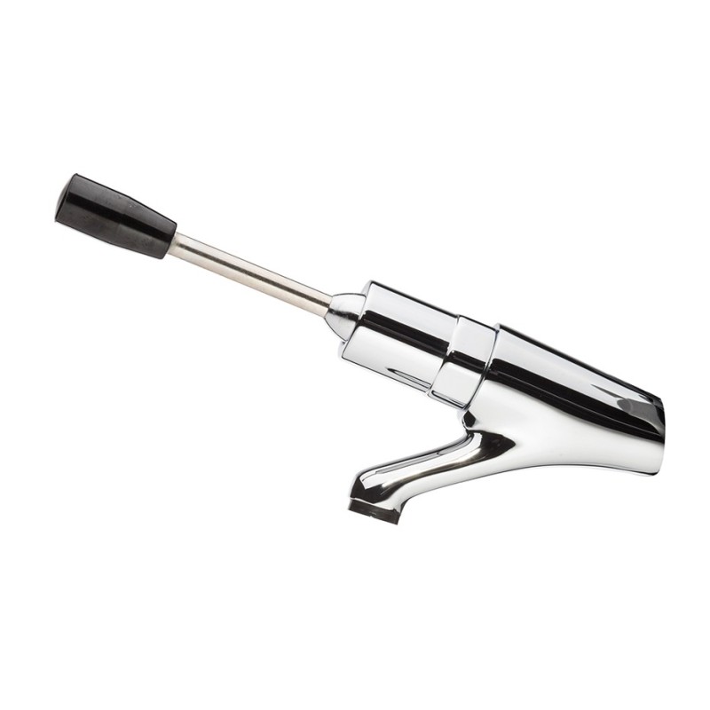 COMMUNITY COMFORT Rubinetto a muro con leva temporizzato 1/2" 8-12 secondi finitura cromo