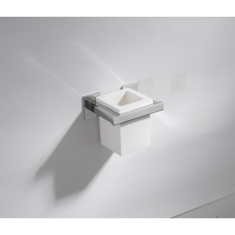 DIVA porta bicchiere bianco