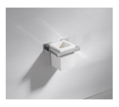 DIVA porta bicchiere bianco