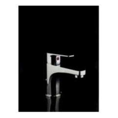 LINE monocomando lavabo con scarico finitura cromo