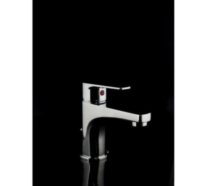 LINE monocomando lavabo con scarico finitura cromo