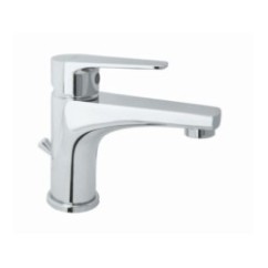 LINE monocomando lavabo con scarico finitura cromo