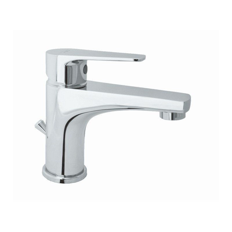 LINE monocomando lavabo con scarico finitura cromo