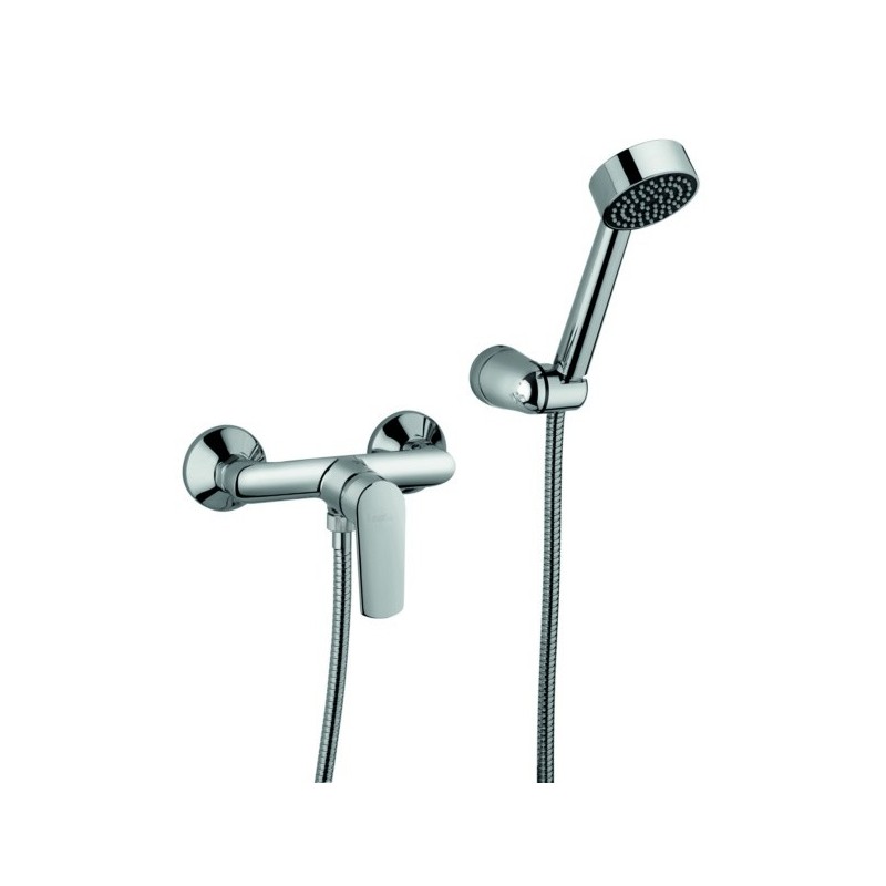 FUNKY gruppo doccia esterno con duplex finitura cromo