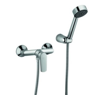 FUNKY gruppo doccia esterno con duplex finitura cromo