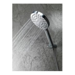 Kit presa acqua con supporto fisso finitura cromo