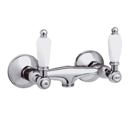 RETRO' Gruppo doccia esterno senza kit doccia finitura cromo