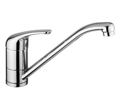 Miscelatore cucina con canna girevole finitura nero