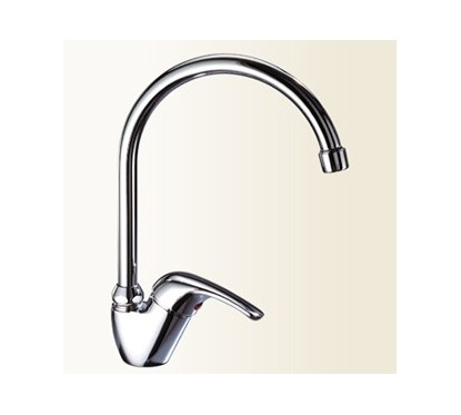 LINEA CUCINA Miscelatore per lavello con canna alta finitura cromo