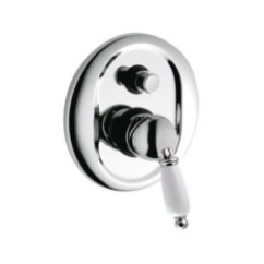 RETRO' Miscelatore doccia/vasca incasso con deviatore finitura cromo