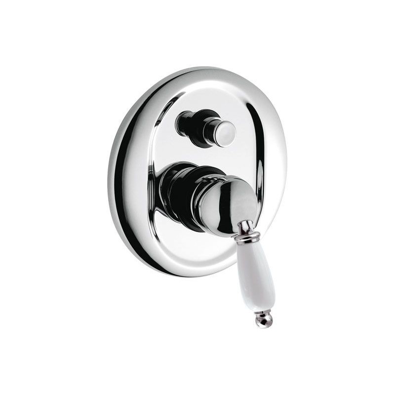 RETRO' Miscelatore doccia/vasca incasso con deviatore finitura cromo