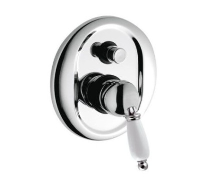 RETRO' Miscelatore doccia/vasca incasso con deviatore finitura cromo