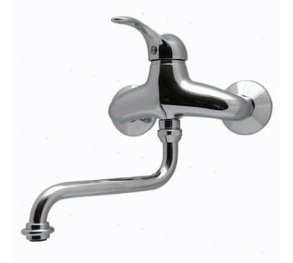 MIRO' miscelatore cucina a parete bocca a S ø20 finitura cromo