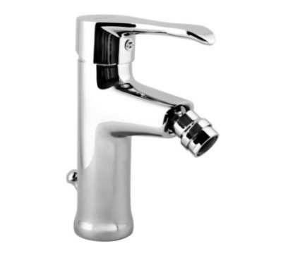 MASTER Monocomando bidet con scarico automatico finitura cromo con cartuccia a risparmio d'acqua