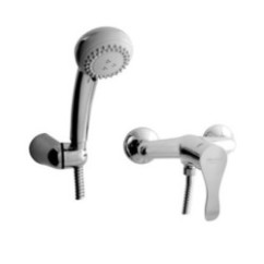 MASTER Monocomando doccia esterno con kit doccia finitura cromo