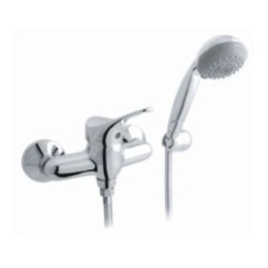 TREND monocomando doccia esterno con duplex finitura cromo