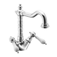 ARTEX Gruppo monoforo lavabo scarico 1”1/4 finitura cromo