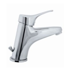 TREND monocomando lavabo alto con scarico finitura cromo