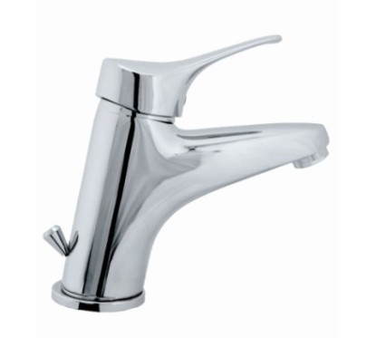 TREND monocomando lavabo alto con scarico finitura cromo