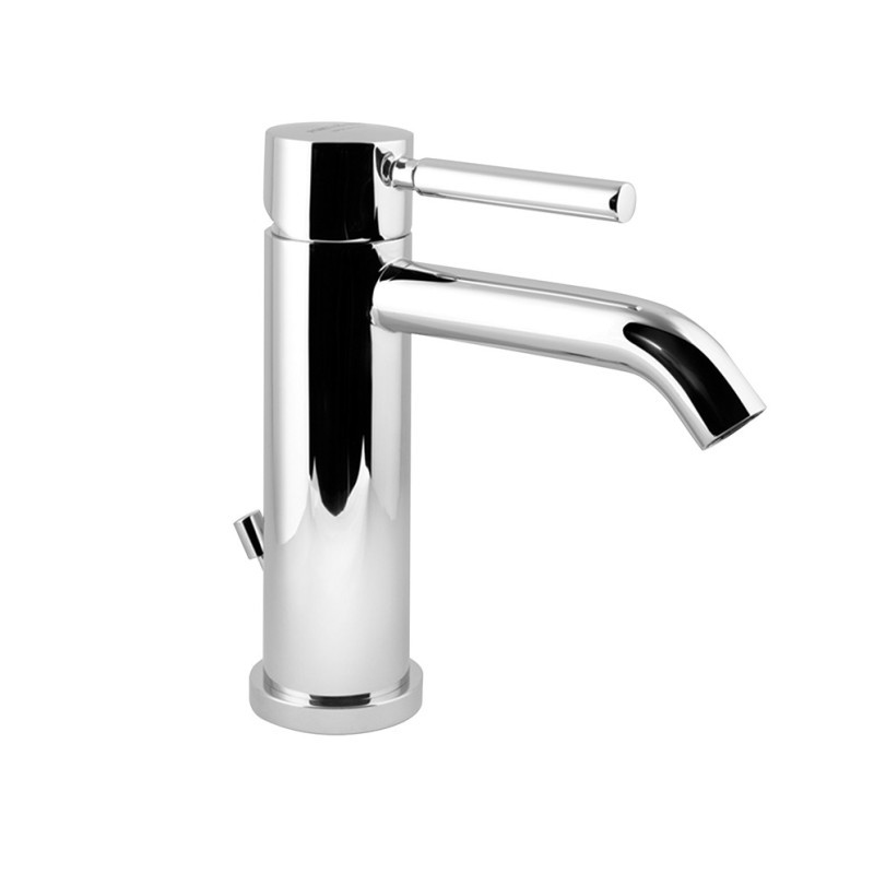 FORMA Monocomando lavabo con scarico automatico finitura bronzato