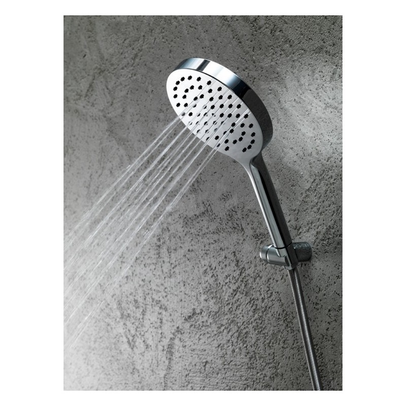 BAGNO ITALIANO - Kit presa acqua con supporto fisso finitura cromo
