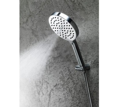 Kit presa acqua con supporto fisso finitura cromo