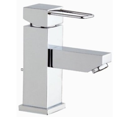 QUADRA rubinetto monocomando lavabo con scarico 1" 1/4 finitura cromo