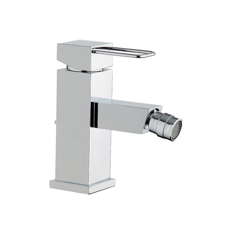 QUADRA rubinetto monocomando bidet con scarico 1" 1/4 finitura cromo