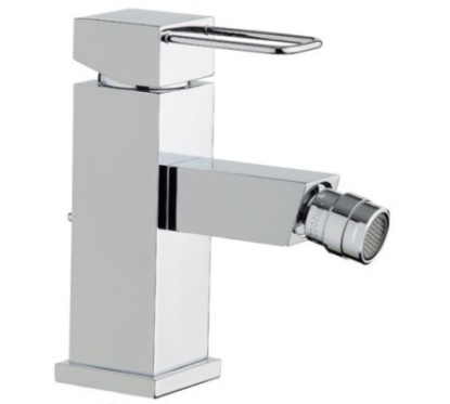 QUADRA rubinetto monocomando bidet con scarico 1" 1/4 finitura cromo