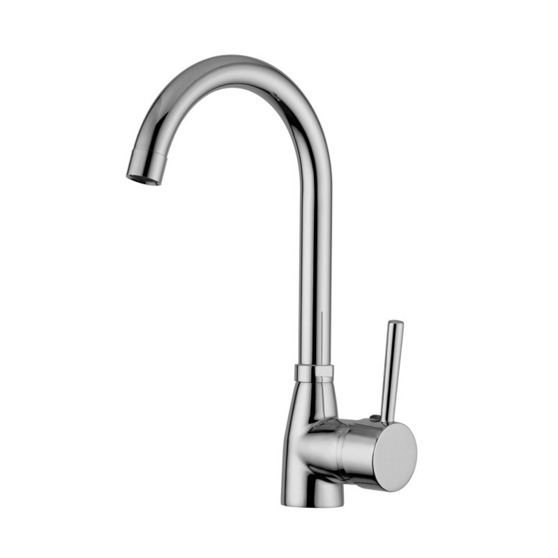 Miscelatore cucina con canna girevole