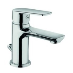 FUNKY miscelatore monocomando lavabo con scarico finitura cromo
